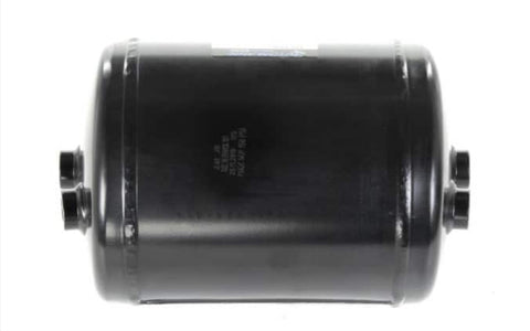 Automann 172.9240 air tank for Freightliner trucks, durable metal construction with mounting brackets visible.