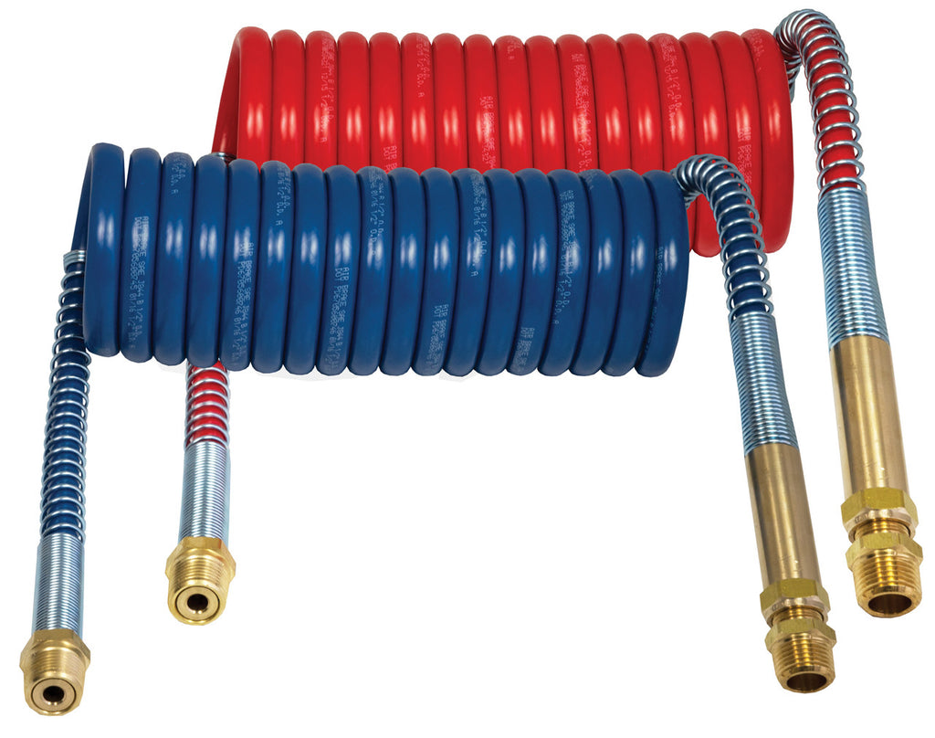 Tectran-17212H-Brass Handle Aircoil Set - Nick's Truck Parts