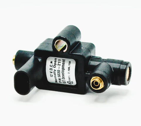 Automann 173.1106-Air Solenoid Valve showing the compact valve with electrical connections and metal body.