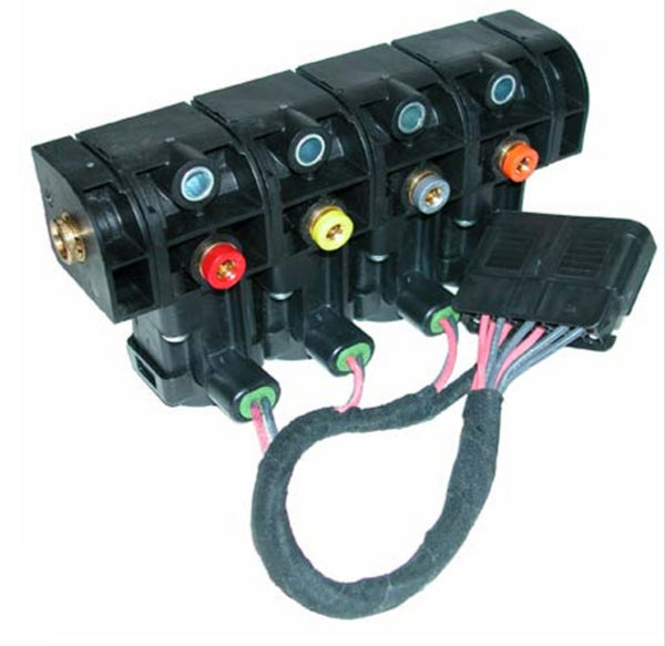 Automann 173.1110-24V air solenoid valve accessory pack with 24V electrical components and valve connections.