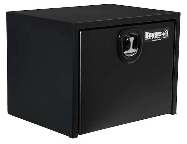 Buyers- 1734500- 24x24x24 Inch Textured Matte Black Steel Underbody Truck Box - Nicks Truck Parts