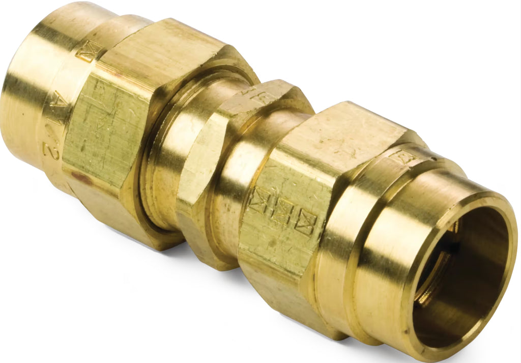 Automann 177.16948D swivel hose coupling 1/2 inch x 1/2 NPT hose fitting with metal construction and swivel joint.