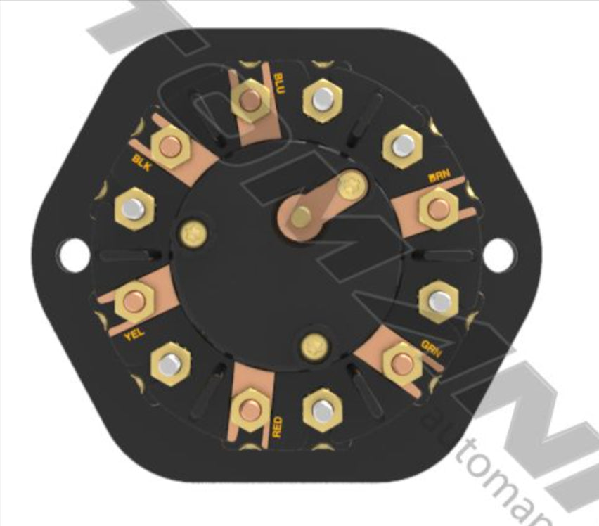 179.1020- Socket 7 Way With 20 AMP Breaker - Nick's Truck Parts