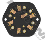 179.1020- Socket 7 Way With 20 AMP Breaker - Nick's Truck Parts