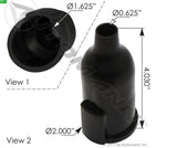 179.67072B- Socket Boot 7 Pin - Nick's Truck Parts