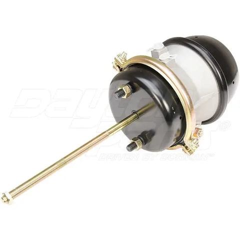 Dayton SB3030SLX Type 30/30 INTRAAX long stroke sealed spring brake showing metal components and hydraulic connections.