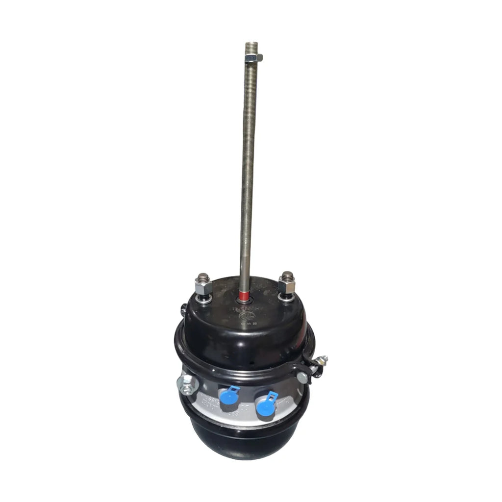 Automann SB3030SM Type 30/30 Mack spring brake, sealed industrial brake with metal components and mounting hardware.