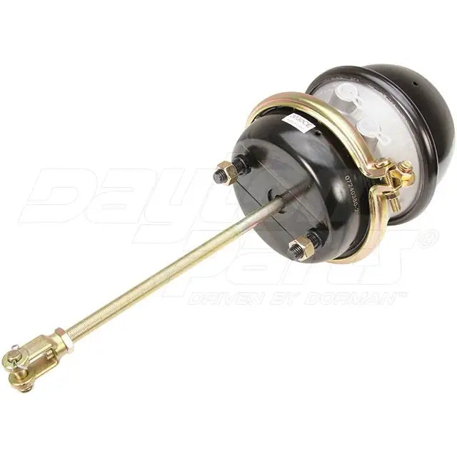Dayton SB3030S-Type 30/30 Spring Brake Chamber, sealed industrial brake component with metal and rubber parts visible.