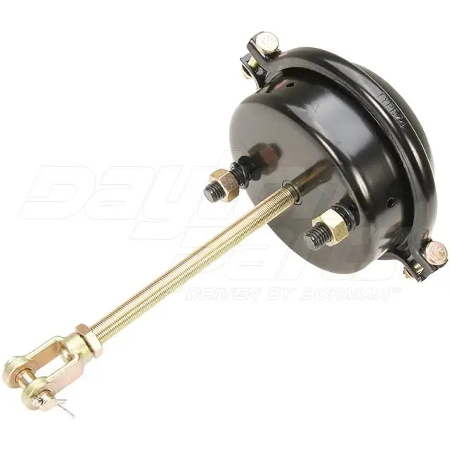 Automann SC24L-Type 24 long stroke service chamber for heavy-duty brakes, shown in a detailed view.