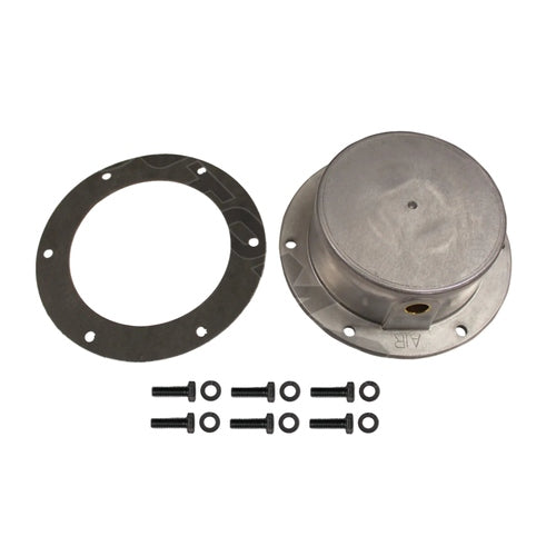 Automann hub cap with hardware, featuring a sleek design for vehicle wheel protection and style.