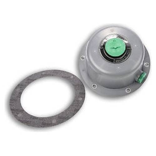 Automann 180.CR1696 hub cap showing a chrome finish and circular design for vehicle wheel protection.