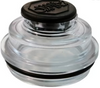 Automann 180.RG04280 oil hub cap showing a chrome finish and circular design for vehicle wheel protection.