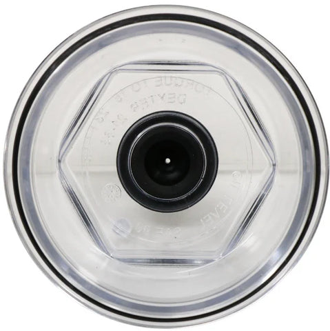 Automann 180.RG04300 oil hub cap, round metal wheel cover with vent holes, for vehicle wheel protection.