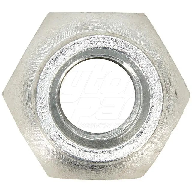 Automann E-5995L disc wheel nut for wheel end assembly, shown in a close-up image with detailed threading and metallic finish.
