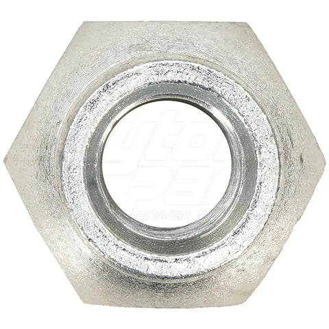 Automann E-5995L disc wheel nut for wheel end assembly, shown in a close-up image with detailed threading and metallic finish.