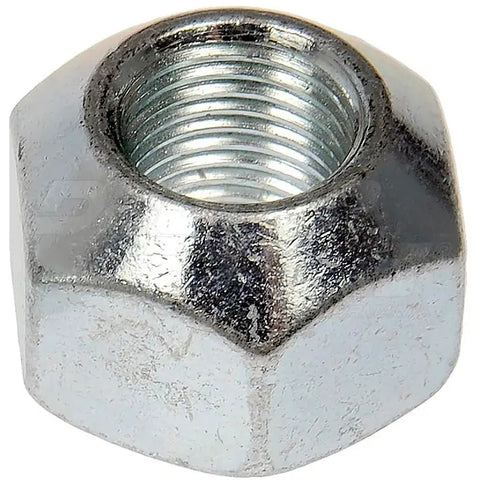 Automann E-4976R disc wheel nut for wheel end assembly, shown in the image with a metallic finish and threaded design