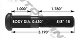 201.6011 - Wheel Stud - Nick's Truck Parts