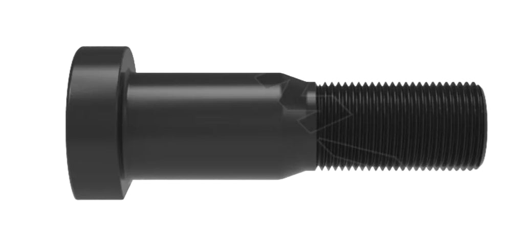 Automann 201.6098L wheel stud shown in close-up, designed for vehicle wheel assembly and secure attachment.