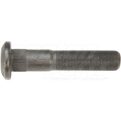 Automann E-10219-Metric Serrated Stud for wheel end applications, with a close-up of the serrated metal stud on a white background.