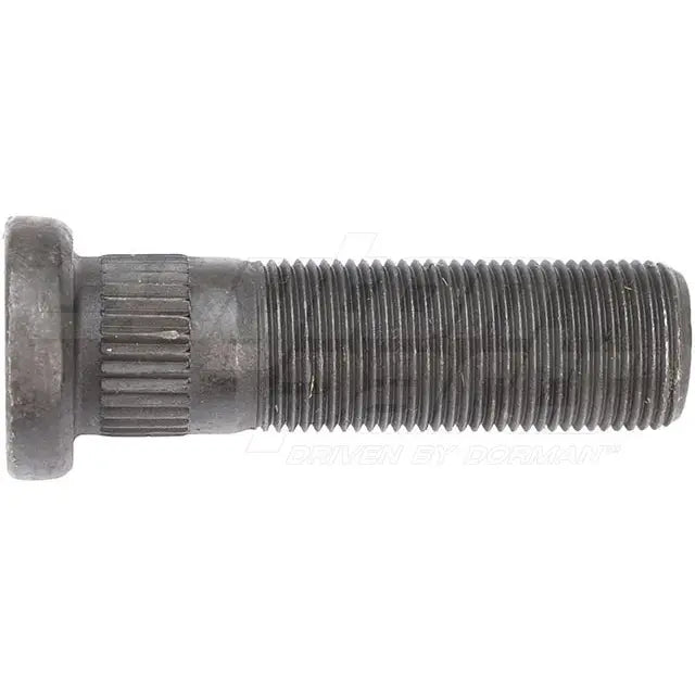 Automann 201.6165 metric serrated stud showing threaded end and serrated head for secure fastening.