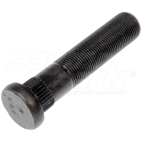 Automann E-11703-Metric Serrated Stud for wheel end, showing detailed serrated surface and metal construction.