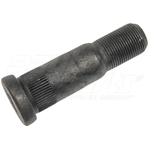 Automann 201.6170 metric serrated stud with right-hand threading, shown in close-up view highlighting the textured serrated surface.