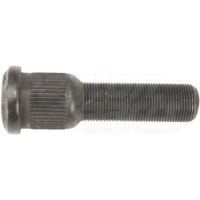 Automann 201.6171 metric serrated stud showing ridged surface and threading for secure fastening.