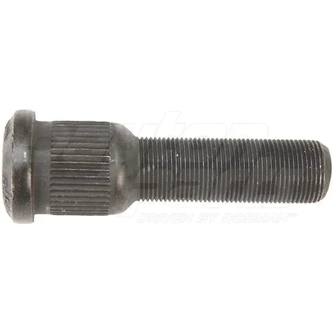 Automann 201.6171 metric serrated stud showing ridged surface and threading for secure fastening.