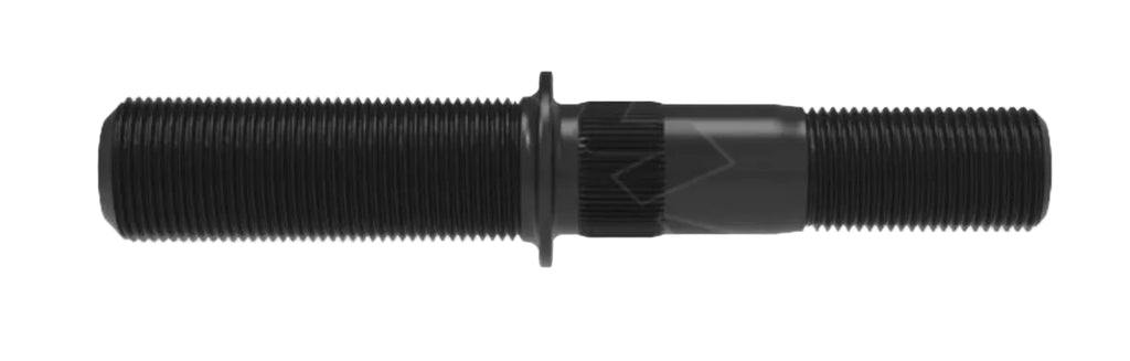 Automann metric double-ended wheel stud RH showing threaded ends for vehicle wheel attachment.