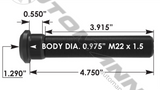 201.6359- Wheel Stud