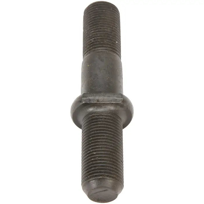 Automann E-5932L round collar shoulder stud for wheel end, shown in a detailed close-up image.