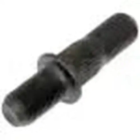 Automann E-5713L round collar shoulder stud for wheel end assembly, visible with metal components and precise fitting details.