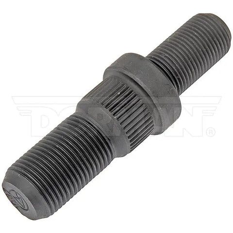 Automann E-5920L round collar shoulder stud for wheel end applications, visible in the image.