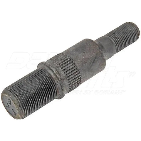 Automann E-8976L round collar should stud for wheel end assembly, shown in the image with a metallic finish and precise fit.