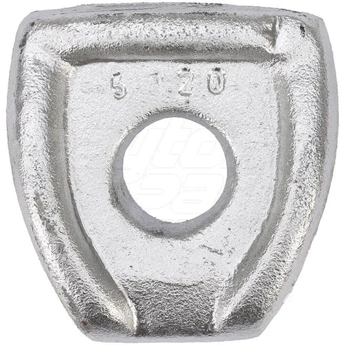 Automann E-5838 wheel clamp for wheel end, showing sturdy metal construction and secure locking mechanism.