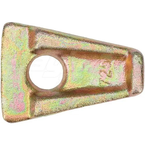 Automann E-9023 wheel clamp for wheel end security, showing the sturdy metal construction and locking mechanism.