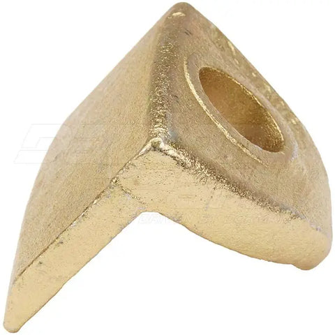 Automann E-5572A wheel clamp for wheel end security, shown attached to vehicle wheel with metal construction and locking mechanism.