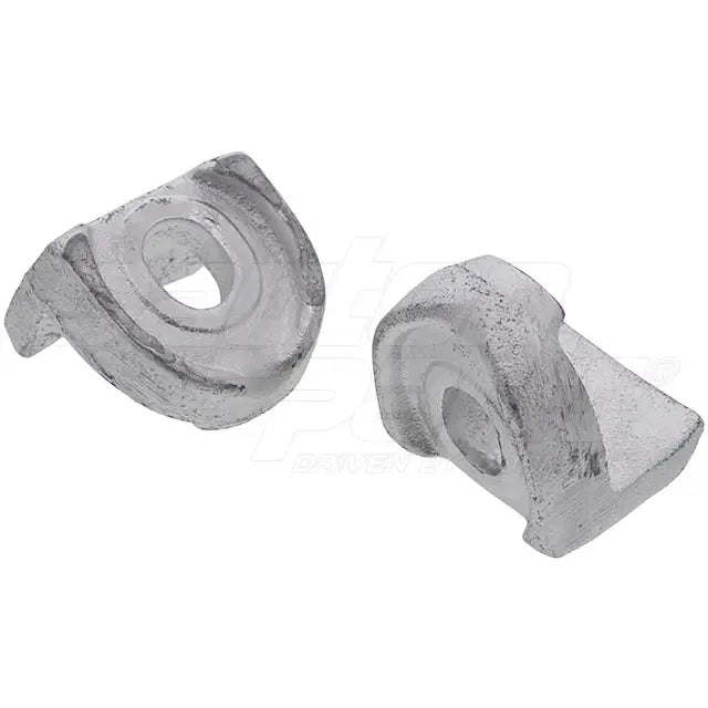 Automann E-5822 wheel end clamp with a sturdy metal construction, designed for secure vehicle wheel immobilization.