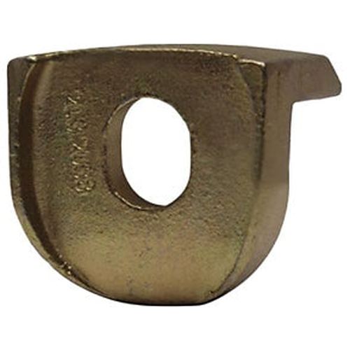 Automann E-5781 Wheel End Wheel Clamp attached to vehicle wheel for securing and safety purposes.