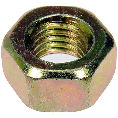 Automann E-4962 spoke wheel rim nut for wheel end, showing a close-up of the durable metal nut on a wheel assembly.