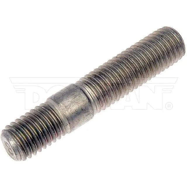 Automann E-5726 spoke wheel and rim stud, wheel end component with metal construction, shown on a black background.