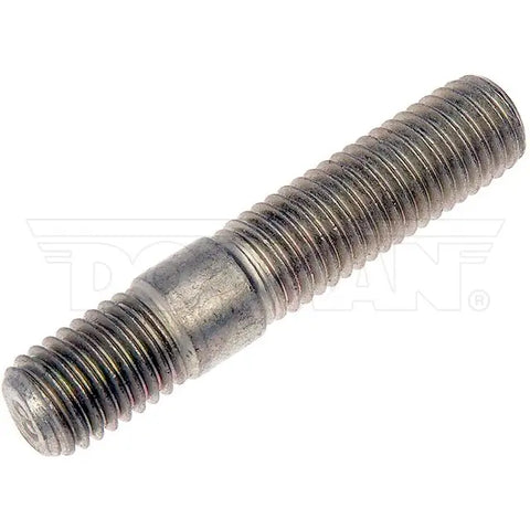 Automann E-5726 spoke wheel and rim stud, wheel end component with metal construction, shown on a black background.