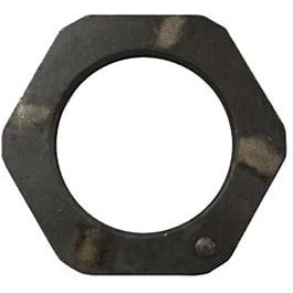 Automann E-4863 Axle Spindle Nut for wheel end assembly, shown in the image with detailed threading and metal finish.