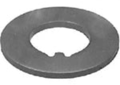 Automann E-4869 axle spindle washer for wheel end, shown on a plain background, designed for heavy-duty vehicle axle assembly.