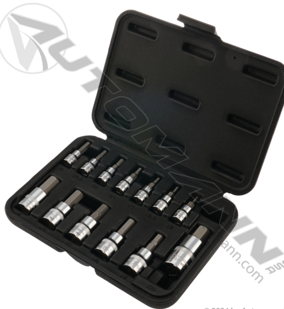 210.1113CMHK- Metric Hex Bit Socket Set 13pc - Nick's Truck Parts