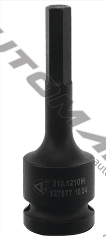 210.1210H- Impact Socket 5/16in Hex Bit 1/2in Drive