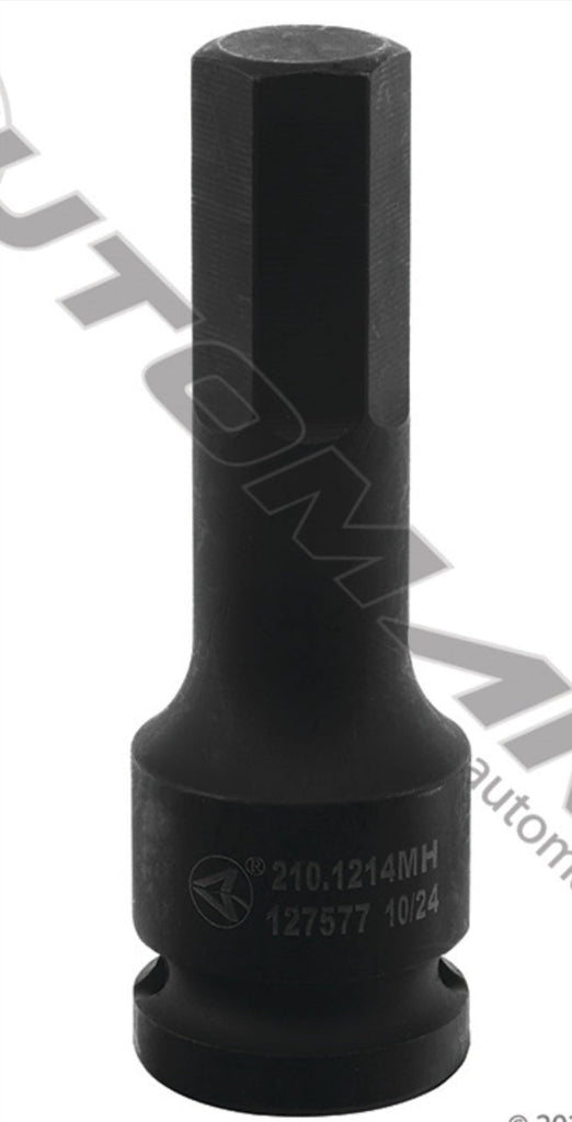 210.1214MH - Impact Socket 14mm Hex Bit 1/2in Drive - Nick's Truck Parts