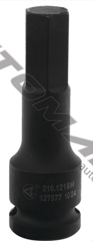 210.1218H - Impact Socket 9/16in Hex Bit 1/2in Drive - Nick's Truck Parts