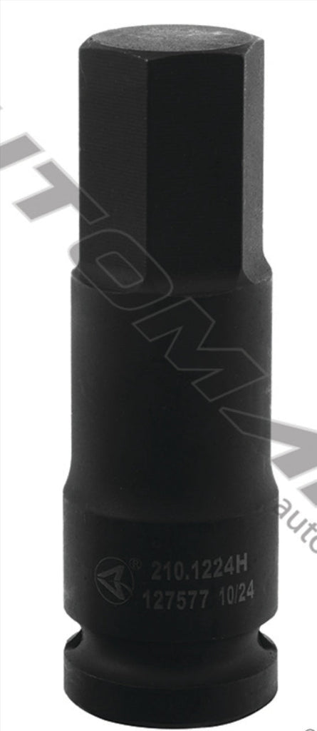 210.1224H- Impact Socket 3/4in Hex Bit 1/2in Drive - Nick's Truck Parts