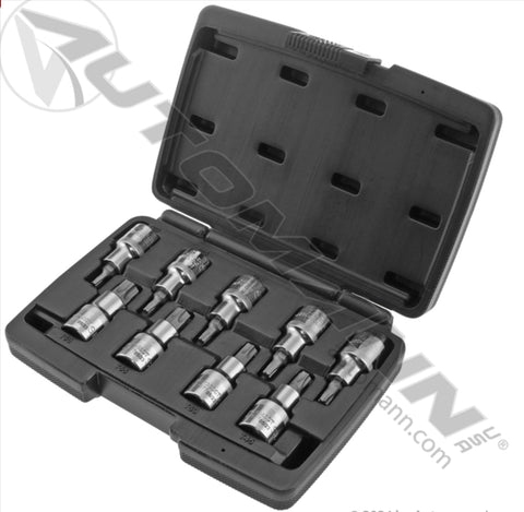 210.1309CTK- Star Bit Socket Set 1/2in Drive 9pc - Nick's Truck Parts
